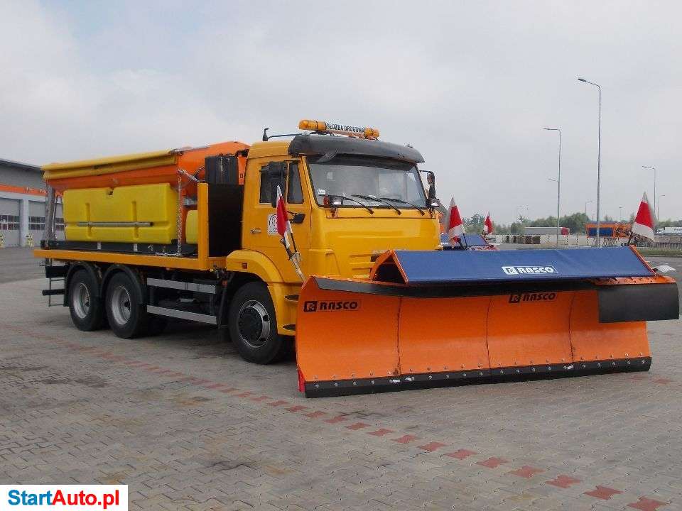 Kamaz 6×4 PIASKARKA Euro6