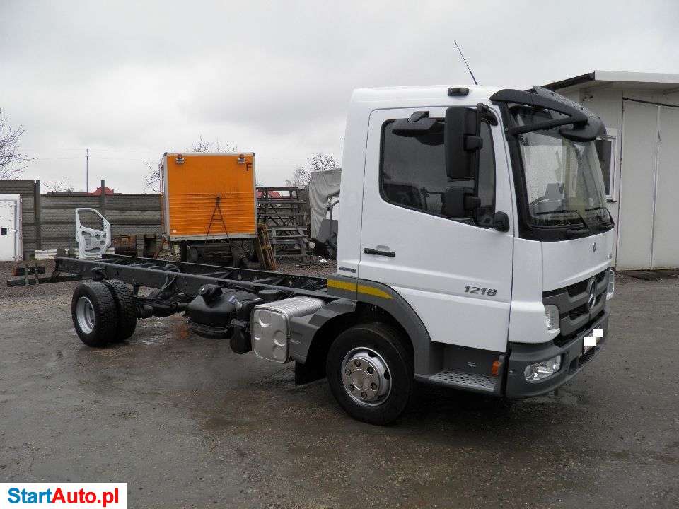 Mercedes-Benz ATEGO 1218 Euro 5 Rama Do Zabudowy I-Właściciel Niski Przebieg Super Stan !