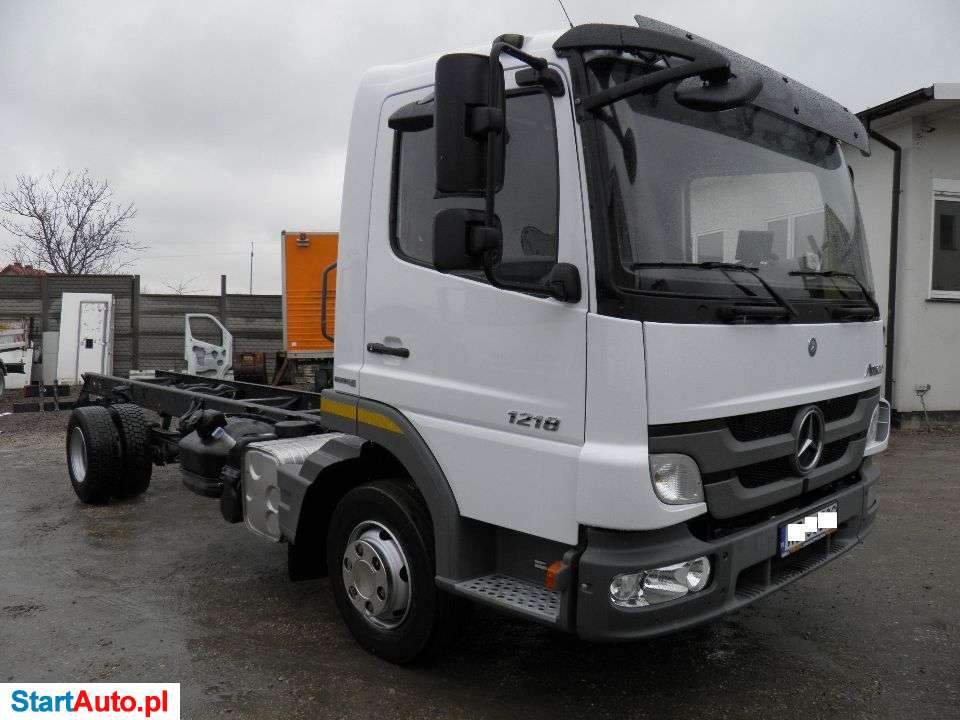 Mercedes-Benz ATEGO 1218 Euro 5 Rama Do Zabudowy I-Właściciel Niski Przebieg Super Stan !