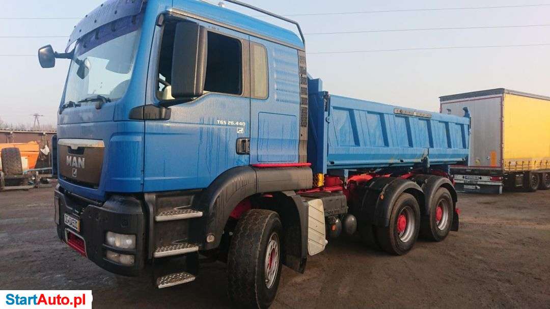 MAN Tgs 26-440 6×4 Bordmatik Z Niemiec Mercedes