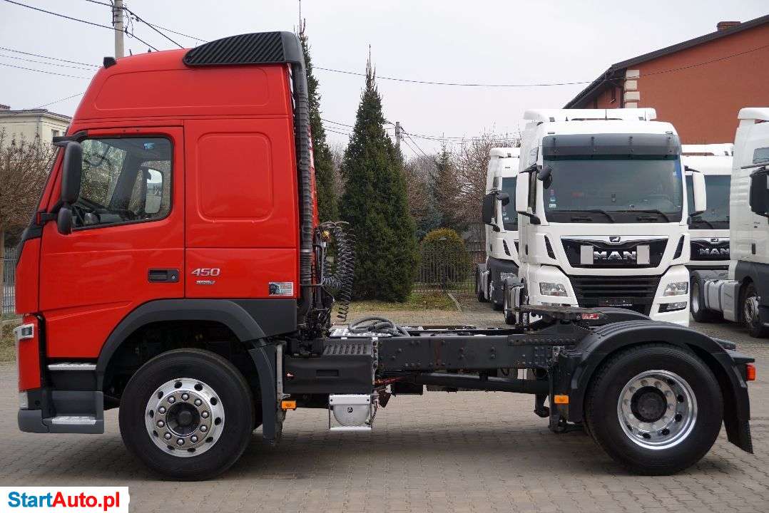 Volvo FM 450 GLOBETROTTER / EURO 6 / STANDARD / AUTOMAT / MASA WŁASNA 6300 KG / ALUFELGI / IDEALNY POD HYDRAULIKE