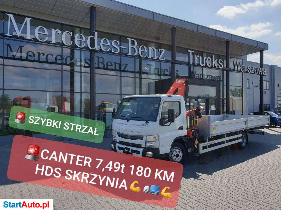 Mitsubishi FUSO CANTER HDS Fassi Skrzynia 6,4m