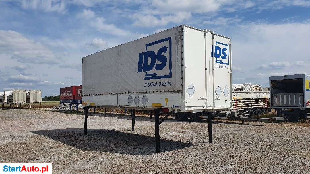 MAN 30xZABUDOWA KRONE BDF 7.45×2.50 TYŁ DUŻE DRZWI 2009rok BURTO PLANDEKA SUWANY DACH MOŻLIWOŚĆ TRANSPORT ST.BDB