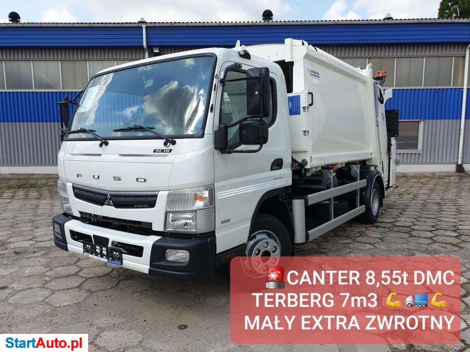 Mitsubishi FUSO 9C18 ŚMIECIARKA 7+1m3 GW 36 MSC
