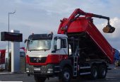 MAN TGS 33.360 / 6 X 4 / HYDROBURTA / WYWROTKA / HDS HMF 1444 / MANUAL /