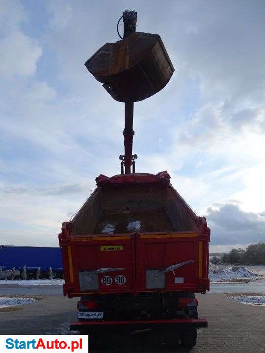 MAN TGS 33.360 / 6 X 4 / HYDROBURTA / WYWROTKA / HDS HMF 1444 / MANUAL /