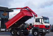 MAN TGS 33.360 / 6 X 4 / HYDROBURTA / WYWROTKA / HDS HMF 1444 / MANUAL /