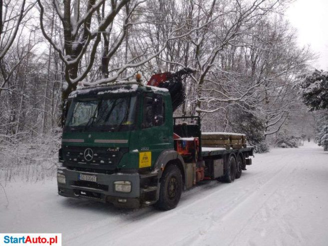 Mercedes-Benz Axor 2533 6X2 HDS HMF 2820 K6 JIB K3 Sterowanie PILOT