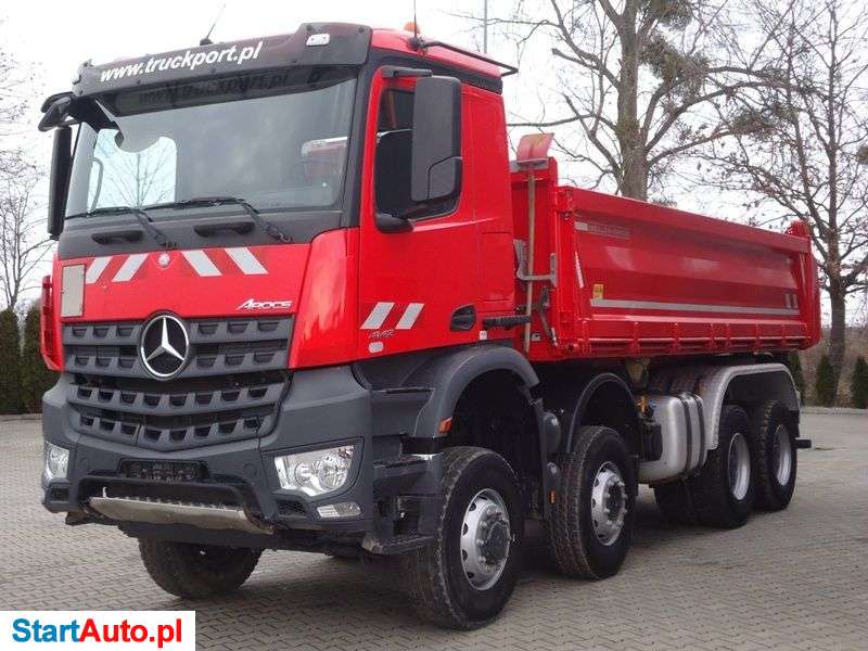 Mercedes-Benz AROCS 4142 8×6 EURO6 WYWROTKA TRÓJSTRONNA