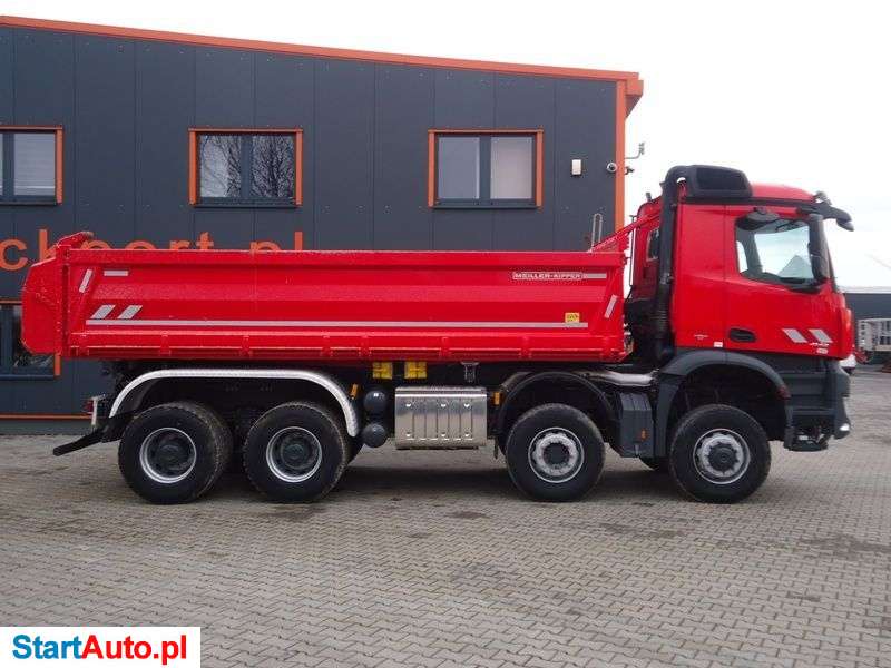 Mercedes-Benz AROCS 4142 8×6 EURO6 WYWROTKA TRÓJSTRONNA