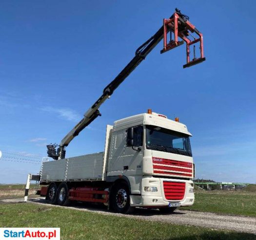 DAF XF 105.460 HDS Palfinger 18001L Żuraw Stan Idealny
