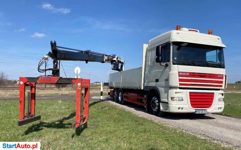 DAF XF 105.460 HDS Palfinger 18001L Żuraw Stan Idealny