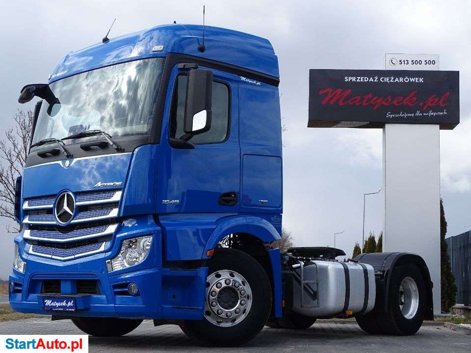 Mercedes-Benz ACTROS 1848 / HYDRAULIKA / ACC / FLEETBOARD / EURO 6 /