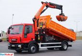 Iveco / EUROCARGO / 160E18 / E 5 / WYWROTKA + HDS / ROTATOR / ŁYŻKA