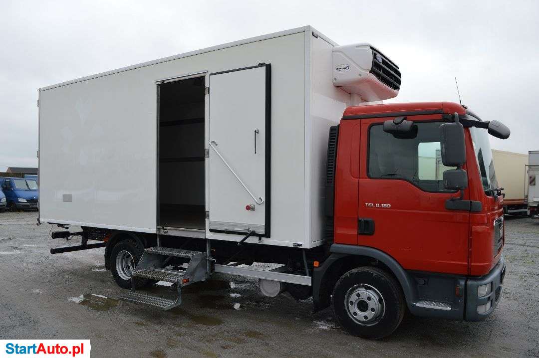 MAN TGL 8.180 CHŁODNIA + DRZWI + DRZWI BOCZNE IMPORT Z NIEMIEC