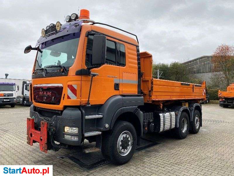 MAN TGS 28.400 6×4 WYWROTKA TRÓJSTRONNA