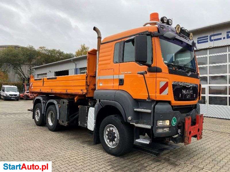MAN TGS 28.400 6×4 WYWROTKA TRÓJSTRONNA