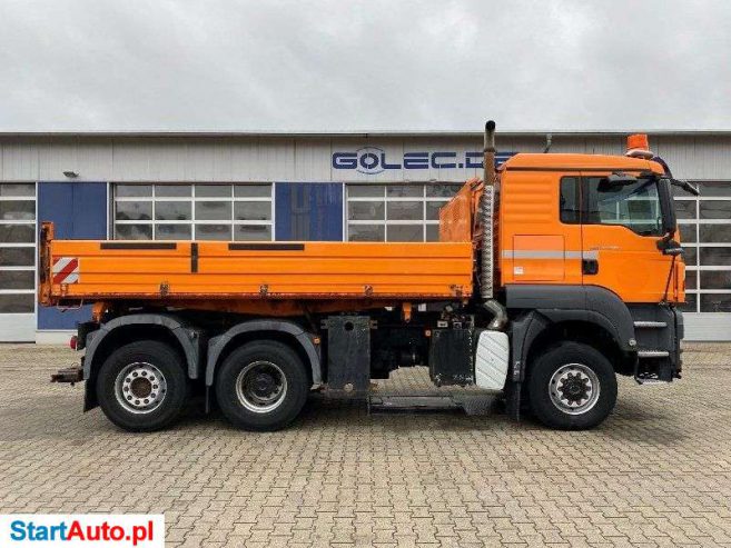 MAN TGS 28.400 6×4 WYWROTKA TRÓJSTRONNA