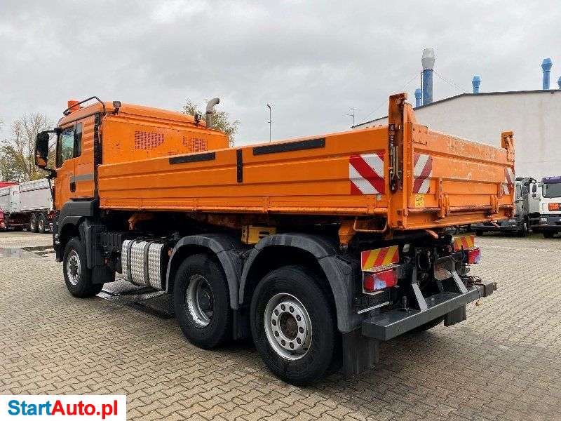 MAN TGS 28.400 6×4 WYWROTKA TRÓJSTRONNA