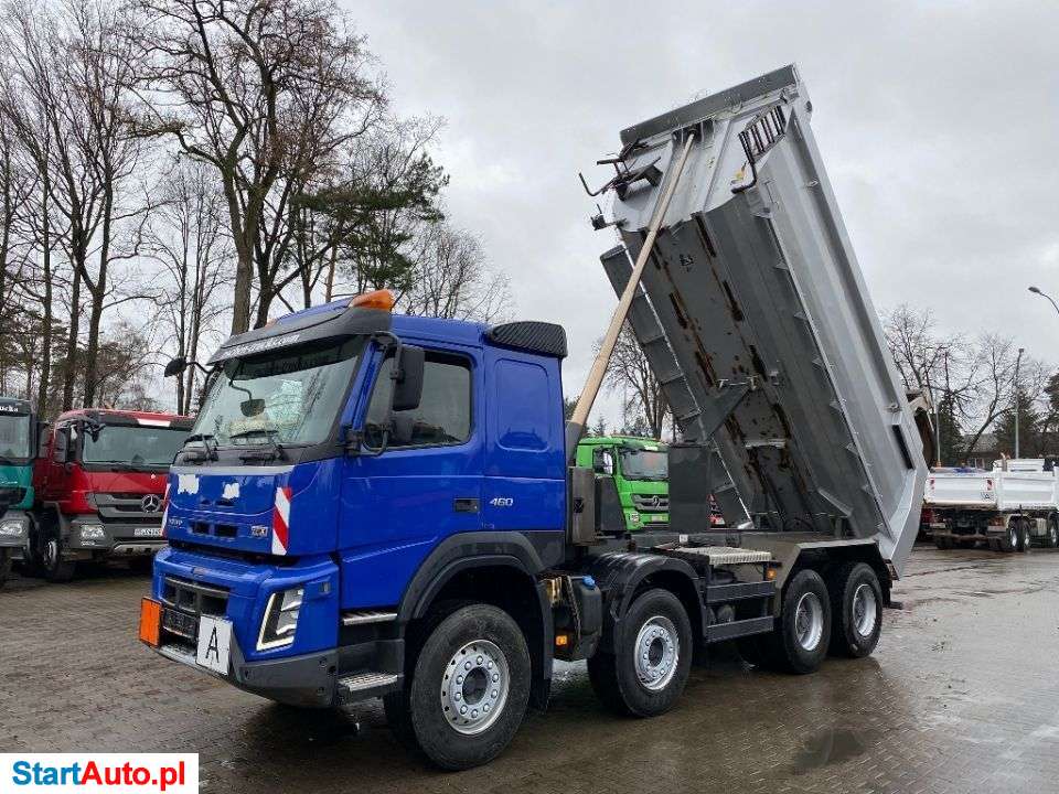 Volvo Fmx 460 8×4 EURO 5 WYWROTKA MEILLER MULDA WANNA TYŁOZSYP,