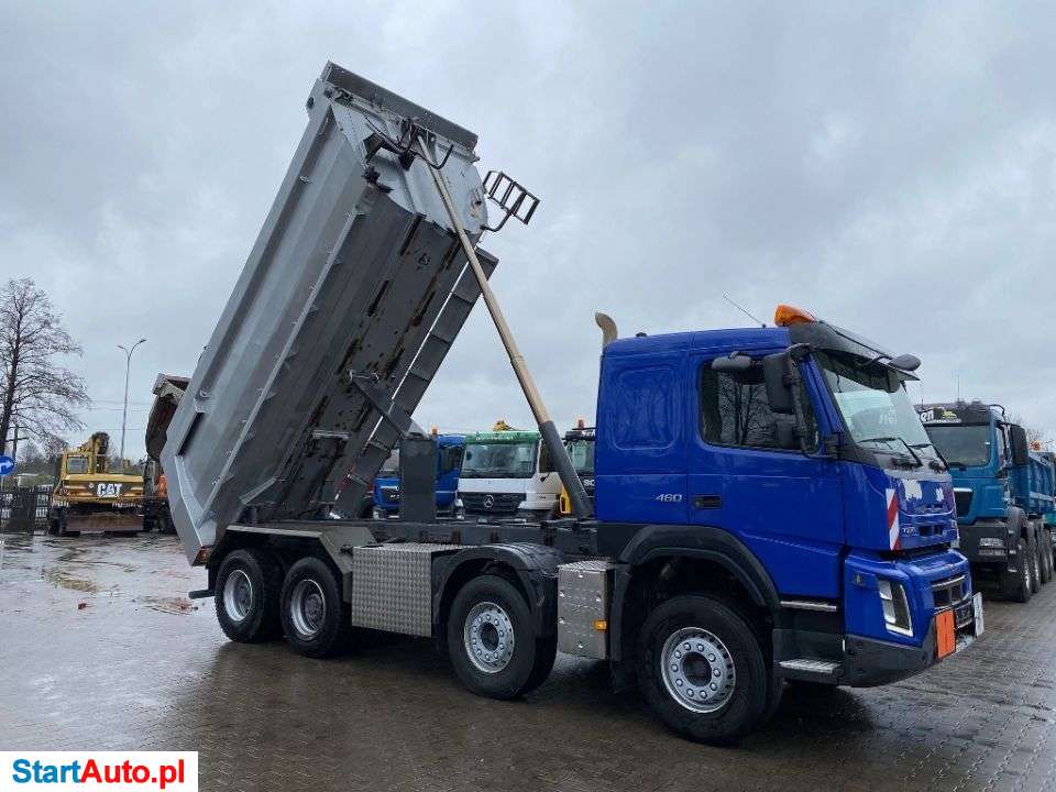 Volvo Fmx 460 8×4 EURO 5 WYWROTKA MEILLER MULDA WANNA TYŁOZSYP,