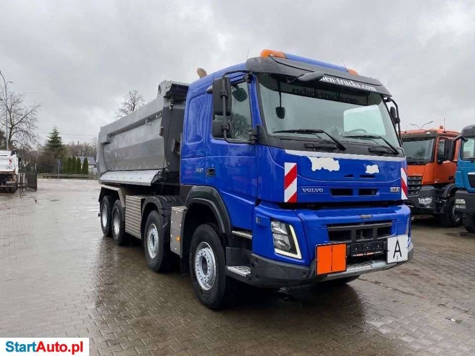 Volvo Fmx 460 8×4 EURO 5 WYWROTKA MEILLER MULDA WANNA TYŁOZSYP,