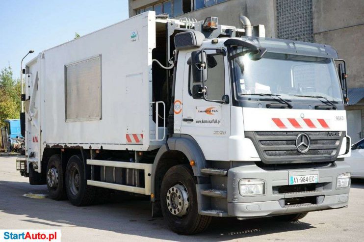 Mercedes-Benz Śmieciarka Trzyosiowa EURO 5