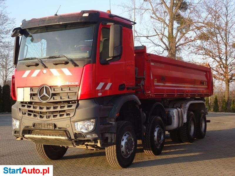 Mercedes-Benz AROCS 4142 8×6 EURO6 WYWROTKA TRÓJSTRONNA