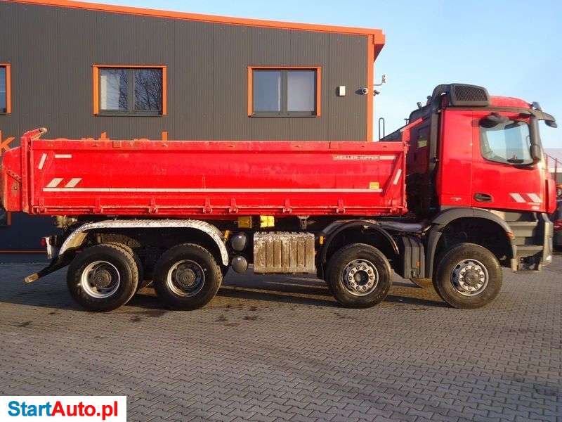 Mercedes-Benz AROCS 4142 8×6 EURO6 WYWROTKA TRÓJSTRONNA
