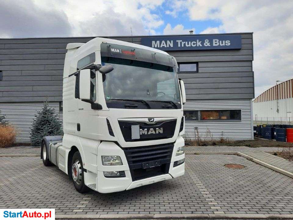 MAN TGX 18.500 STANDARD XXL RETARDER ALU FELGI KLIMA POSTOJOWA BAKI2X580L