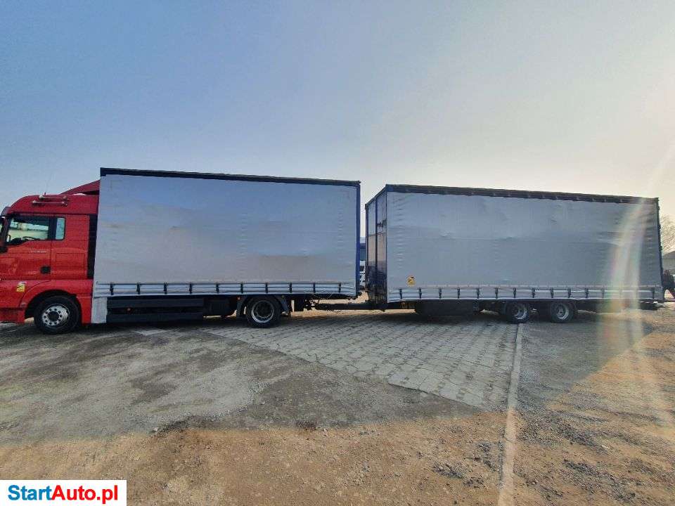 MAN TGX 18.400 Zestaw Tandem 6,4 + 9 Euro 5 Automat