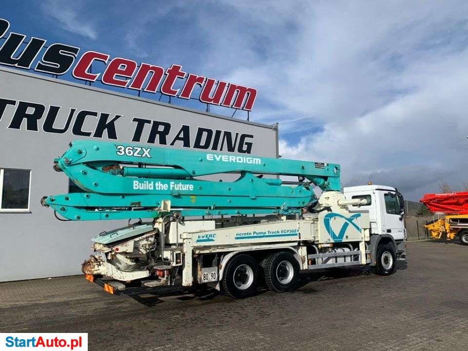 Mercedes-Benz Actros 2636 6×4 Everdigm 36-4 M / Euro 5