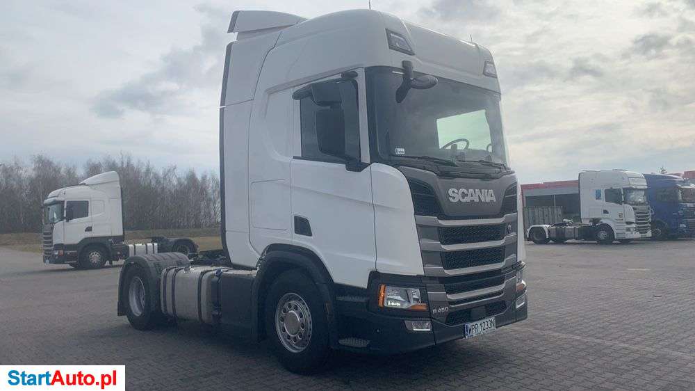Scania R450 NA Retarder Duże Zbiorniki Po Kontrakcie Serwisowym
