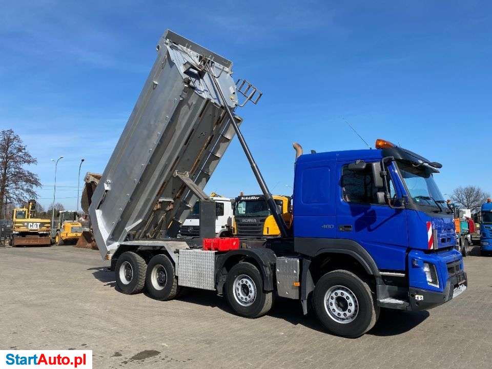 Volvo Fmx 460 8×4 EURO 5 WYWROTKA MEILLER MULDA WANNA TYŁOZSYP,