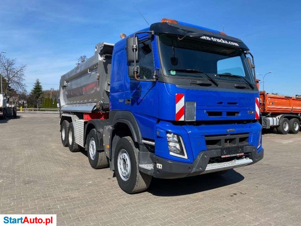Volvo Fmx 460 8×4 EURO 5 WYWROTKA MEILLER MULDA WANNA TYŁOZSYP,
