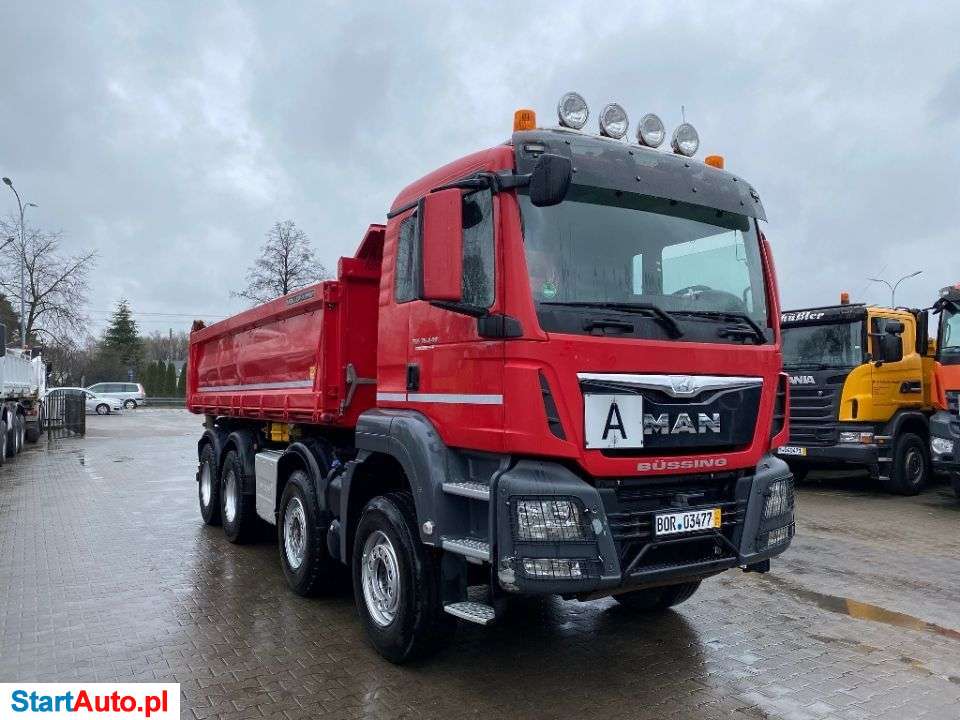 MAN TGS 35.440 8X4 WYWROTKA TRZYSTRONNA MEILLER BORDMATIK,