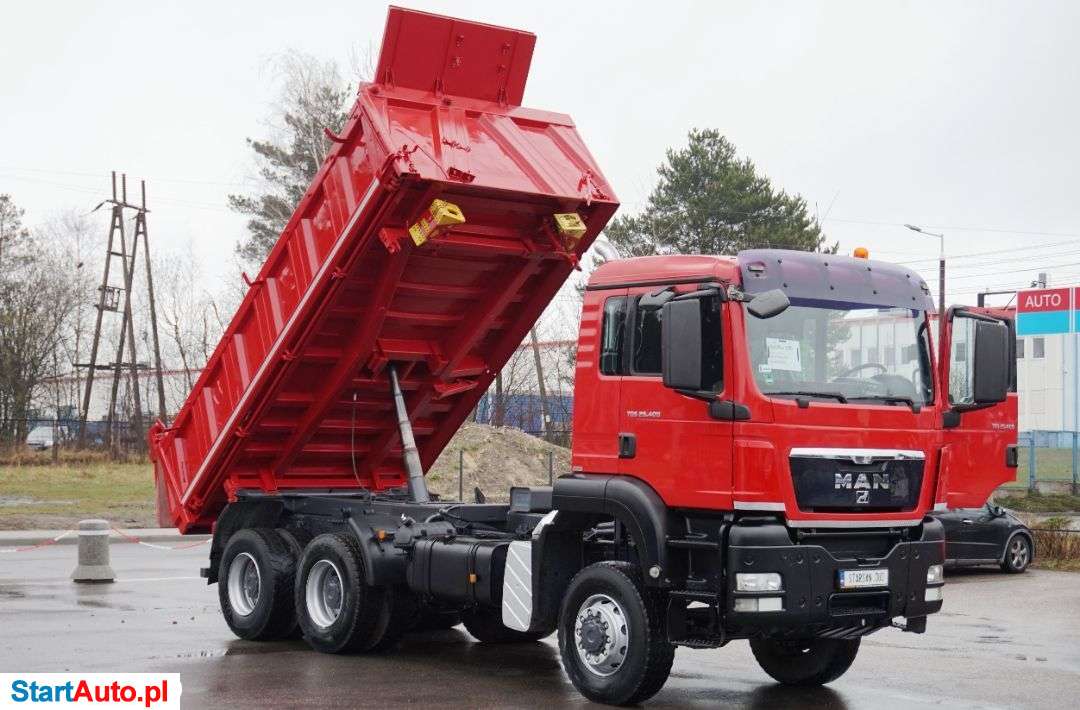 MAN MAN TGS 26.400 6×6 Wywrotka Trójstronna Kipper EURO 5
