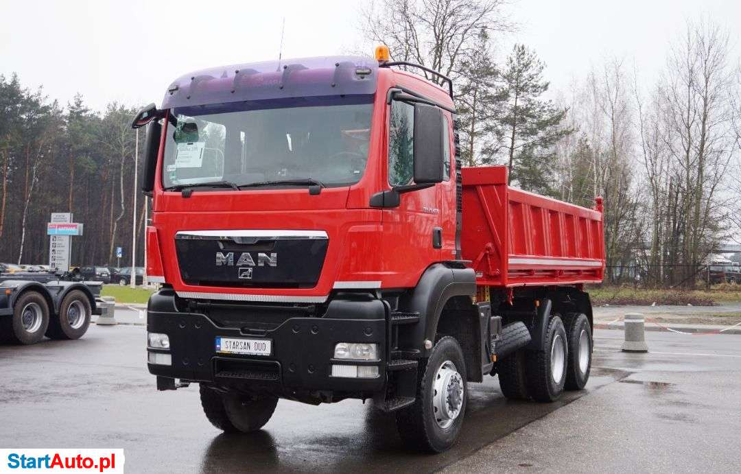 MAN MAN TGS 26.400 6×6 Wywrotka Trójstronna Kipper EURO 5