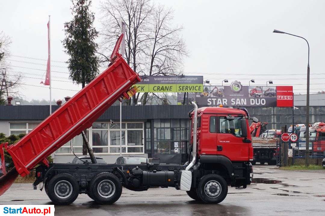 MAN MAN TGS 26.400 6×6 Wywrotka Trójstronna Kipper EURO 5