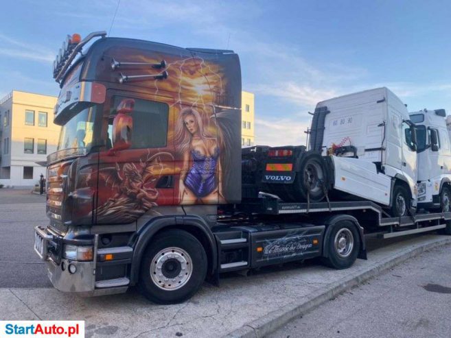 Scania R 620 V8 Topline !! AEROGRAF !! Stan BDB !! Z Francji