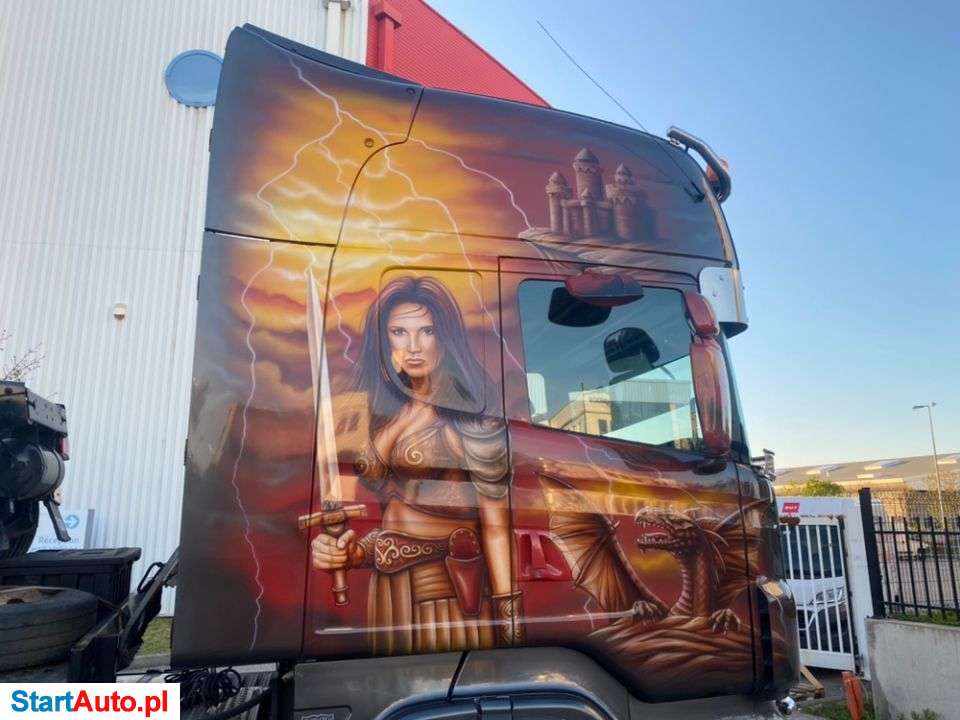 Scania R 620 V8 Topline !! AEROGRAF !! Stan BDB !! Z Francji