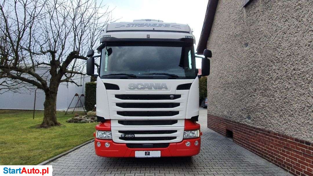 Scania R450 EURO 6 BEZ EGR HIGHLINE 4 PODUSZKI RETARDER OPTICRUISE ALCOA NOWA HYVA