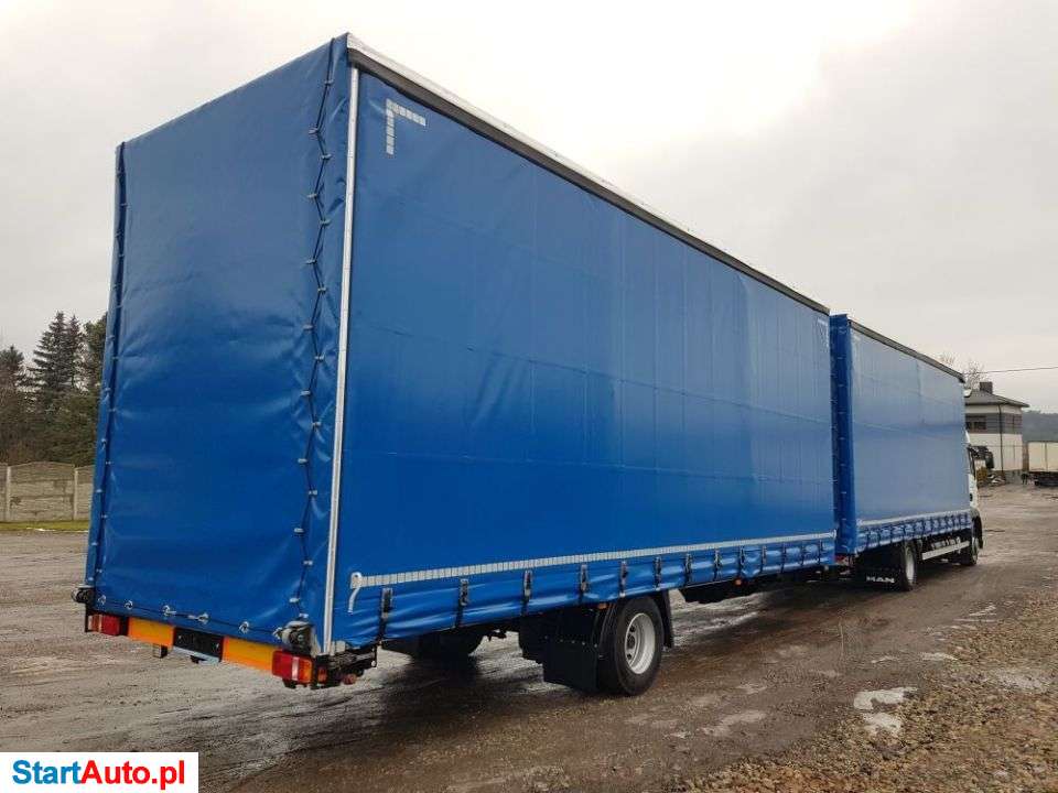MAN TGM 15.290 / AUTOMAT / PRZYCZEPA / ZESTAW JUMBO / TANDEM