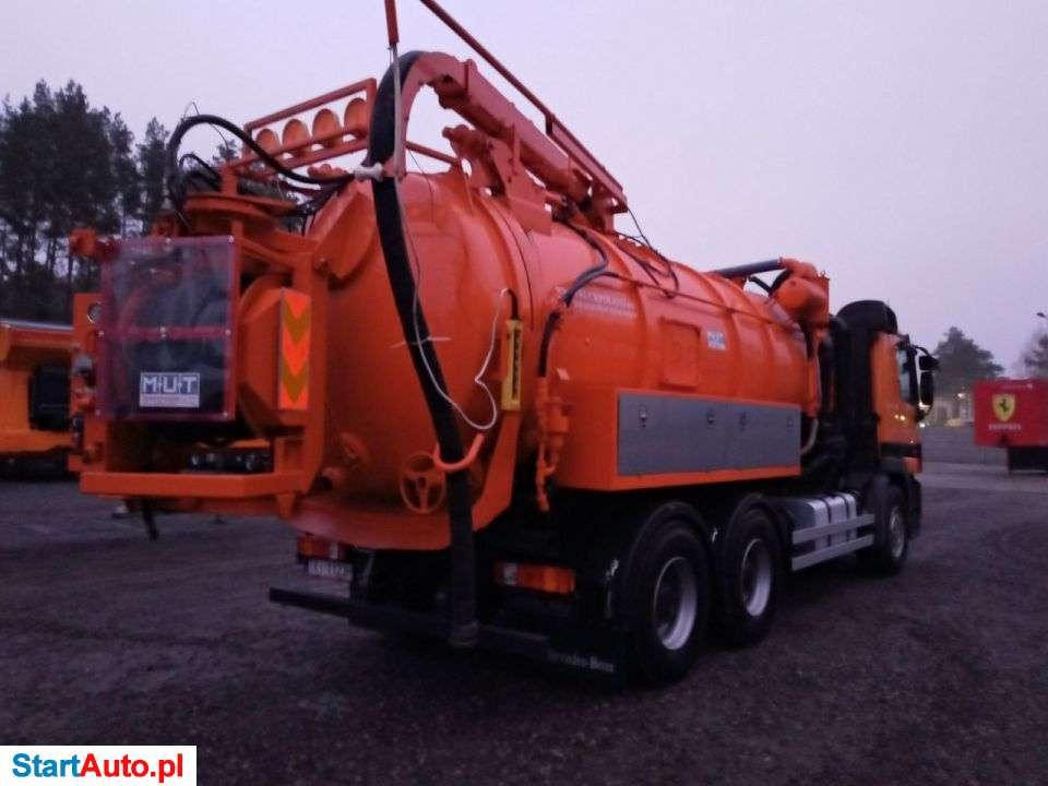 Mercedes-Benz ACTROS 2636 6×4 WUKO + PIASKARKA MUT DO CZYSZCZENIA KANAŁÓW