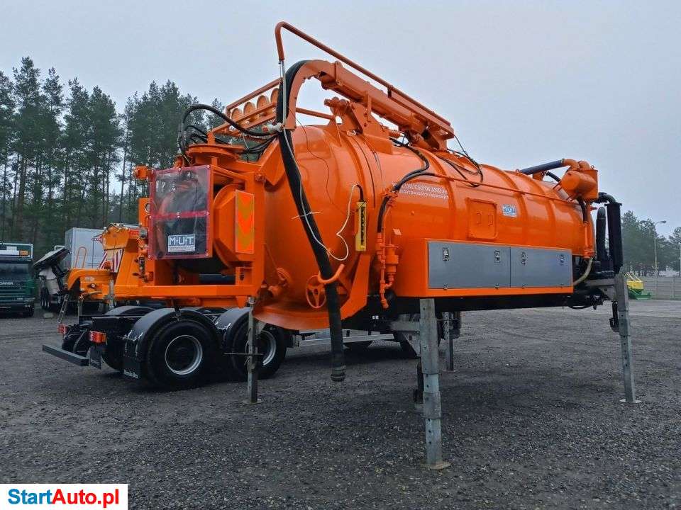 Mercedes-Benz ACTROS 2636 6×4 WUKO + PIASKARKA MUT DO CZYSZCZENIA KANAŁÓW