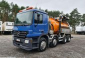 Mercedes-Benz ACTROS 8×4 WUKO Recykling Do Zbierania Odpadów Płynnych