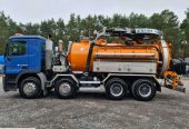 Mercedes-Benz ACTROS 8×4 WUKO Recykling Do Zbierania Odpadów Płynnych