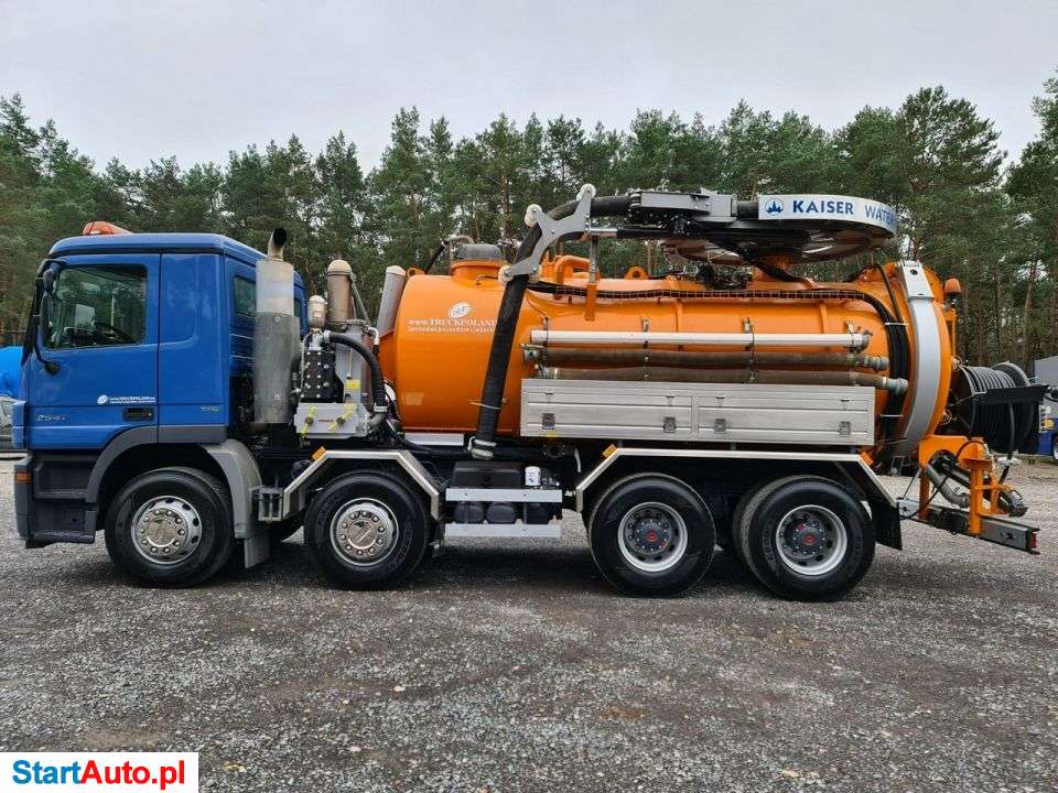 Mercedes-Benz ACTROS 8×4 WUKO Recykling Do Zbierania Odpadów Płynnych