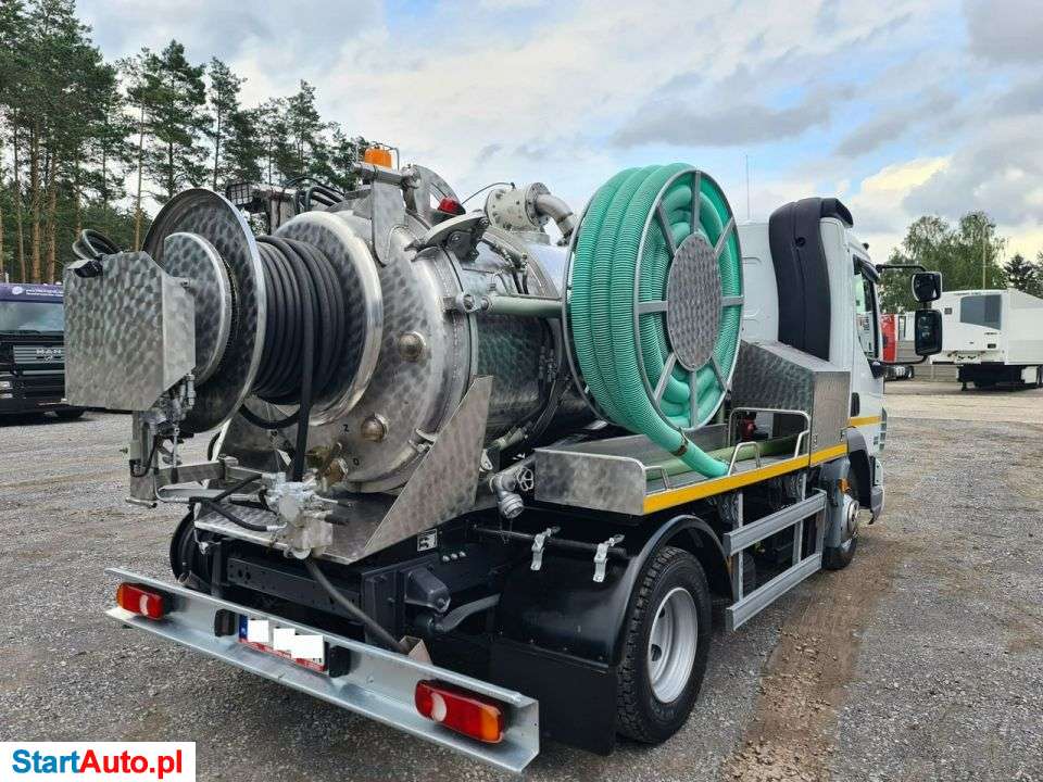 DAF LF45 WUKO SCK DO CZYSZCZENIA KANAŁÓW PRZEBIEG 18000 Km !!