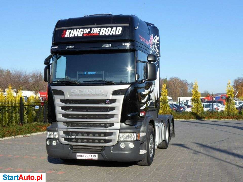 Scania R 490 E 6 Topline 6×2 Dop. Masa 66.T Po Złotym Kontrakcie !!!